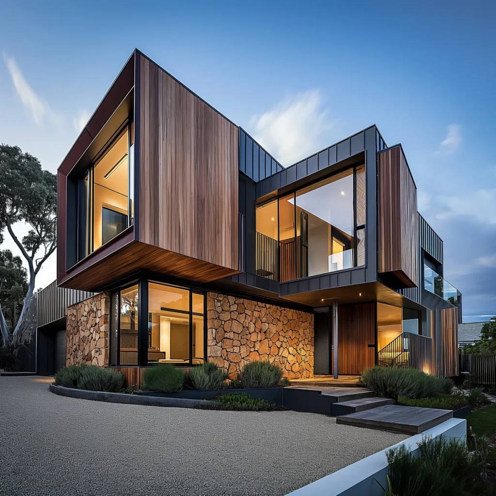 NovArch Exteriors Australian Light Modern House